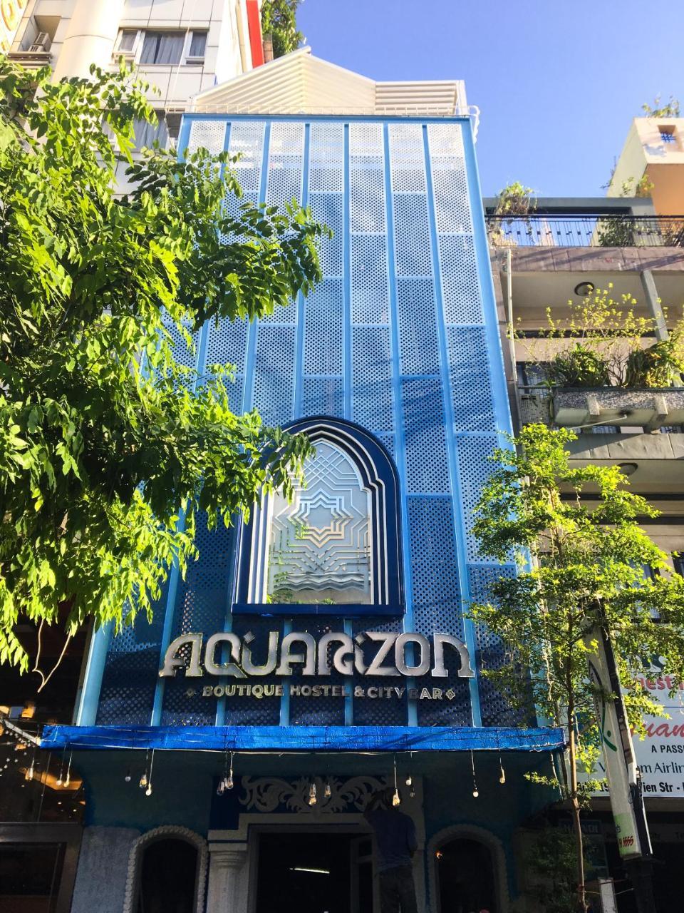 Aquarizon Boutique Hostel & City Bar Ho Chi Minh City Bagian luar foto
